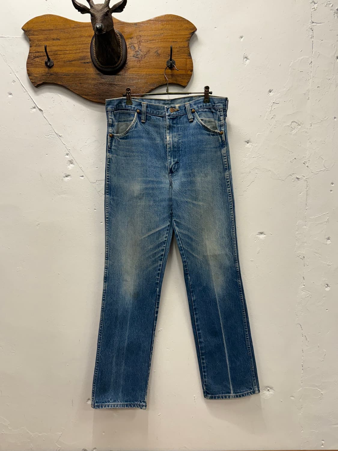 35) 80-90s USA Wrangler Cowboy Cut Strai 상품이미지5