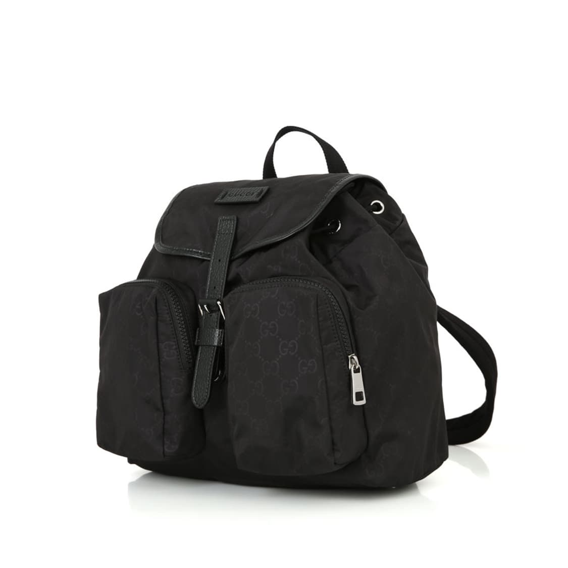 구찌 GG로고 블랙 나일론 백팩 여자백팩 510343 상품이미지2