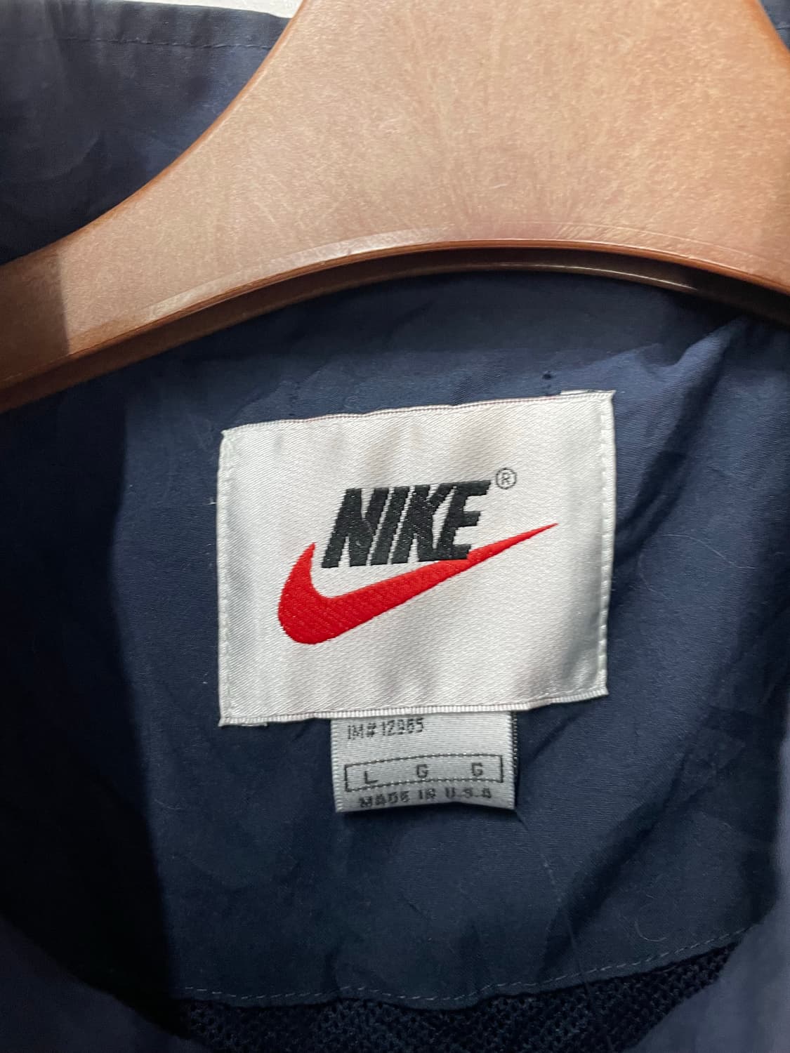 나이키 올드스쿨 네이비 아노락 웜업 H2310 상품이미지5