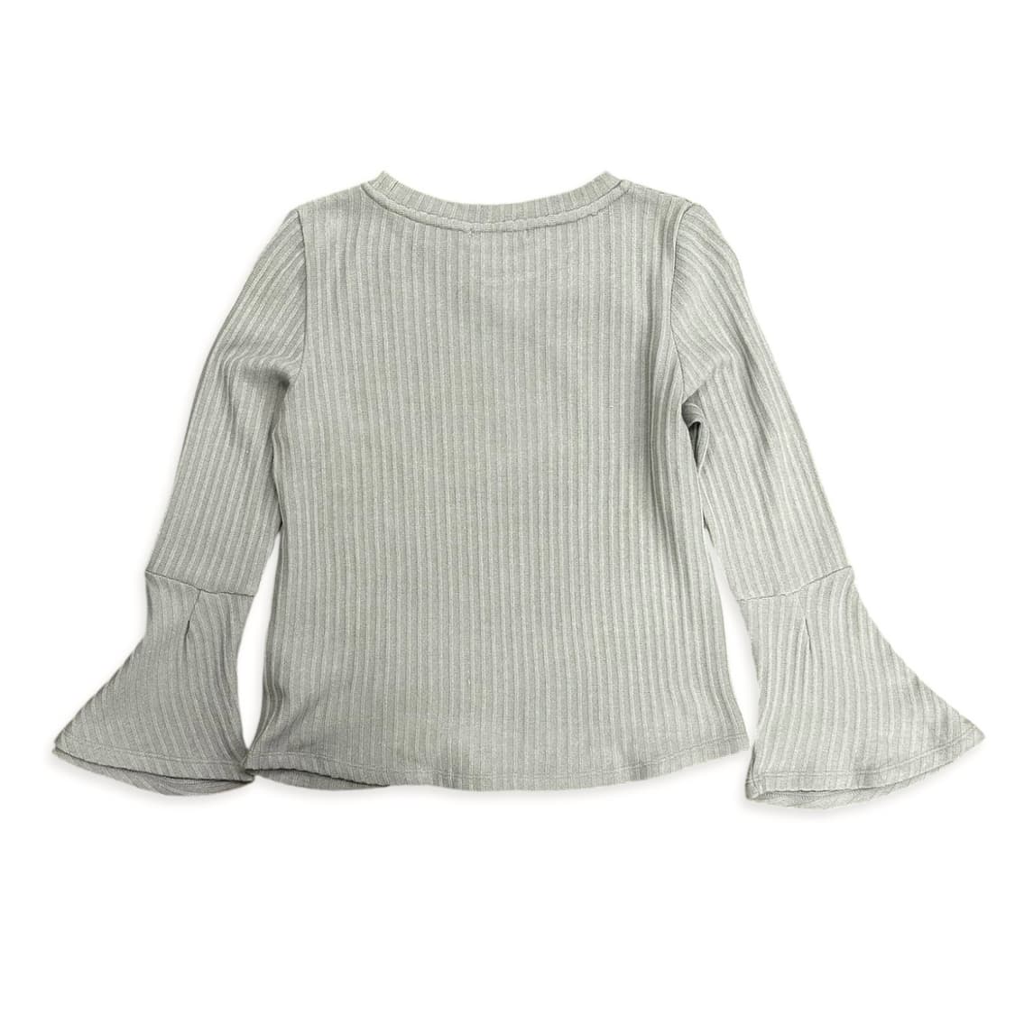 Clock Printing Ruffle Sleeve Knit 상품이미지3