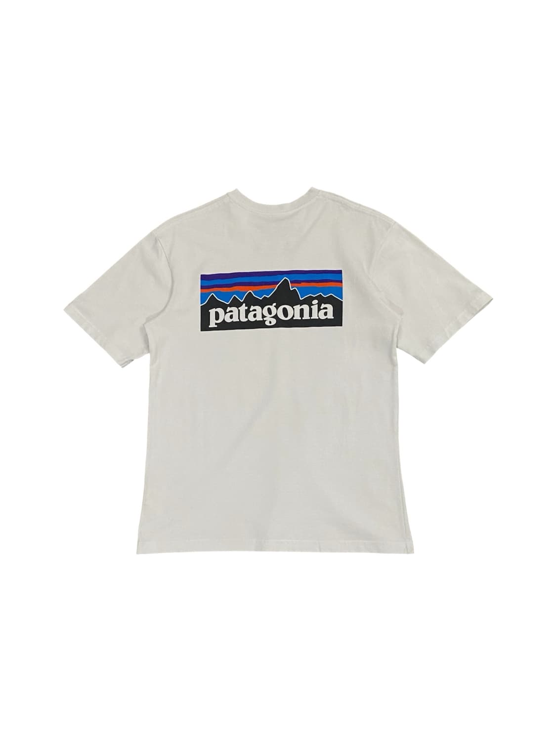 Patagonia 백로고 프린팅 디테일 반팔 티셔츠 상품이미지1