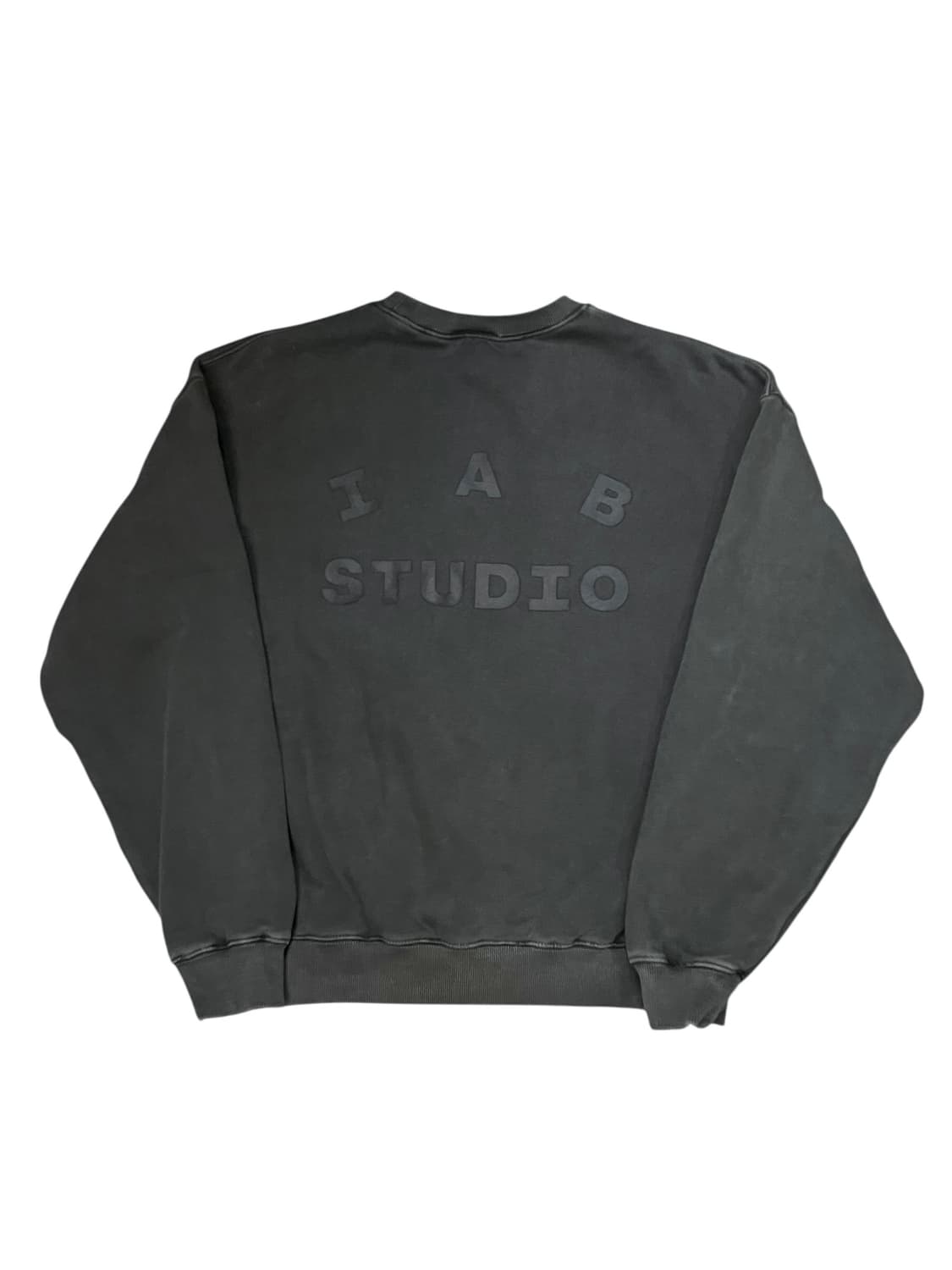 아이앱 스튜디오 기모 맨투맨 차콜 M #csz3523 상품이미지3