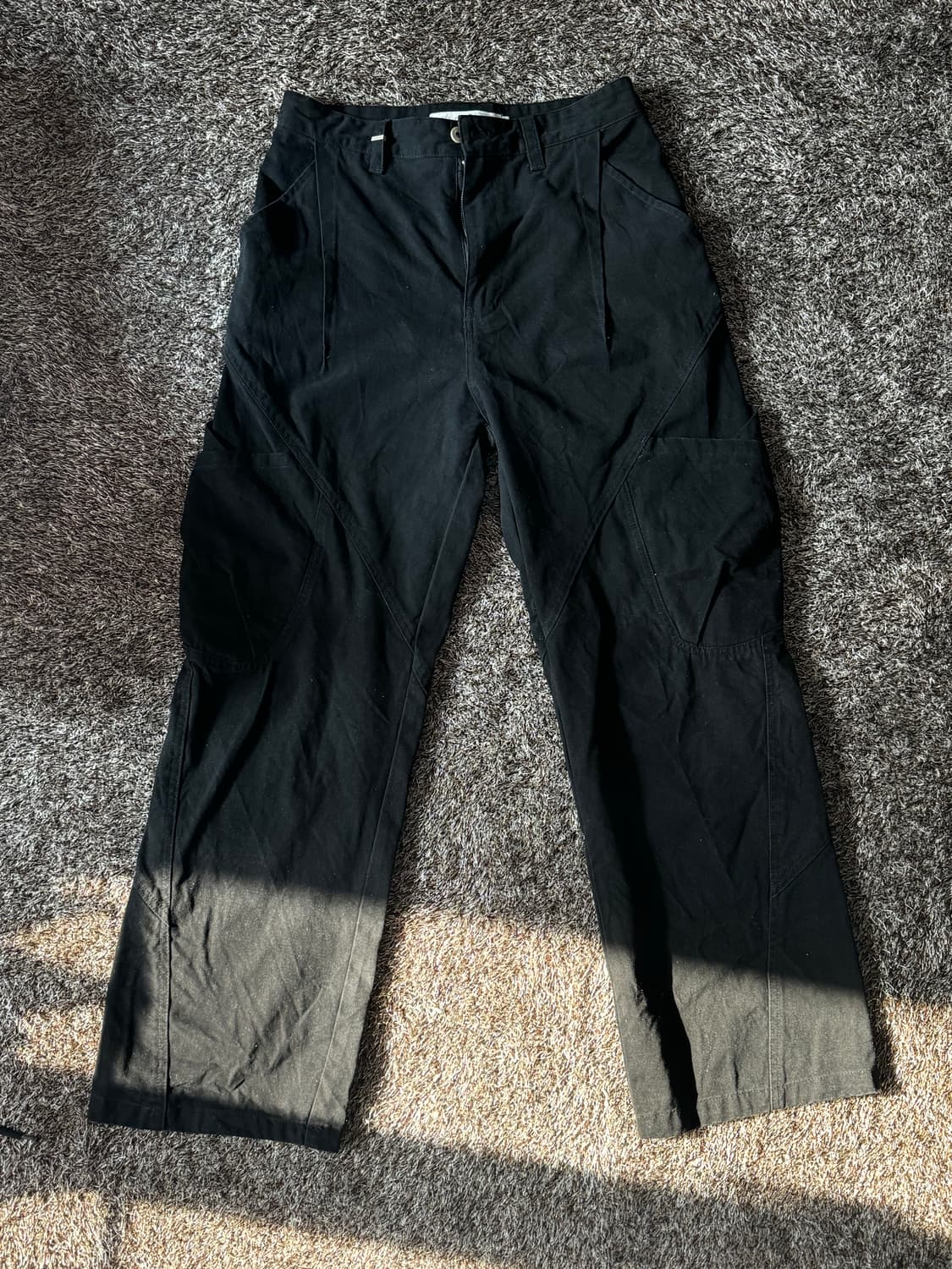 26ss 슬로우애시드 아웃 포켓 핀턱 팬츠M사이즈 상품이미지2