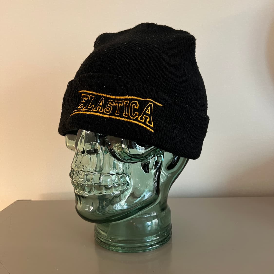 빈티지 90s ELASTICA 밴드 로고 비니 상품이미지5