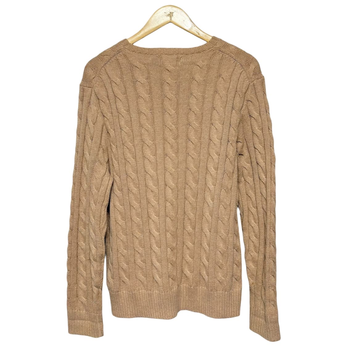 3773 폴로 랄프로렌 브라운 꽈베기 케이블니트 상품이미지3