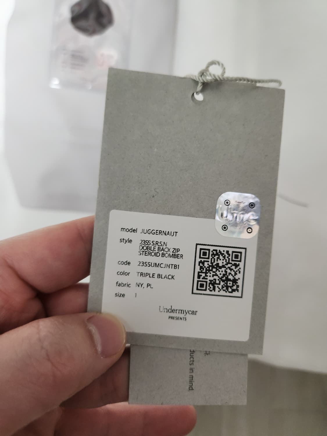 언더마이카 저거넛 스테로이드 봄버 블랙 1사이즈 상품이미지4