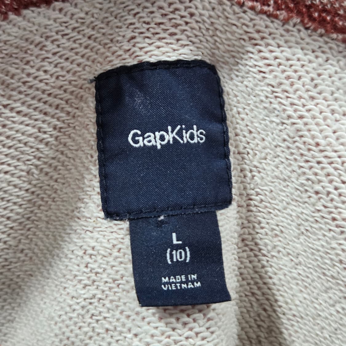 갭 키즈 나그랑 맨투맨 L/10 상품이미지3