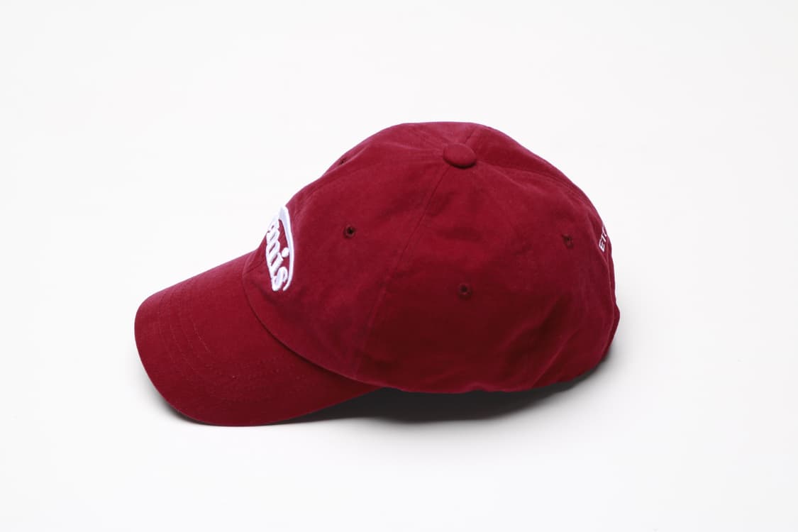 이미스 뉴로고 버건디 볼캡 모자 상품이미지3