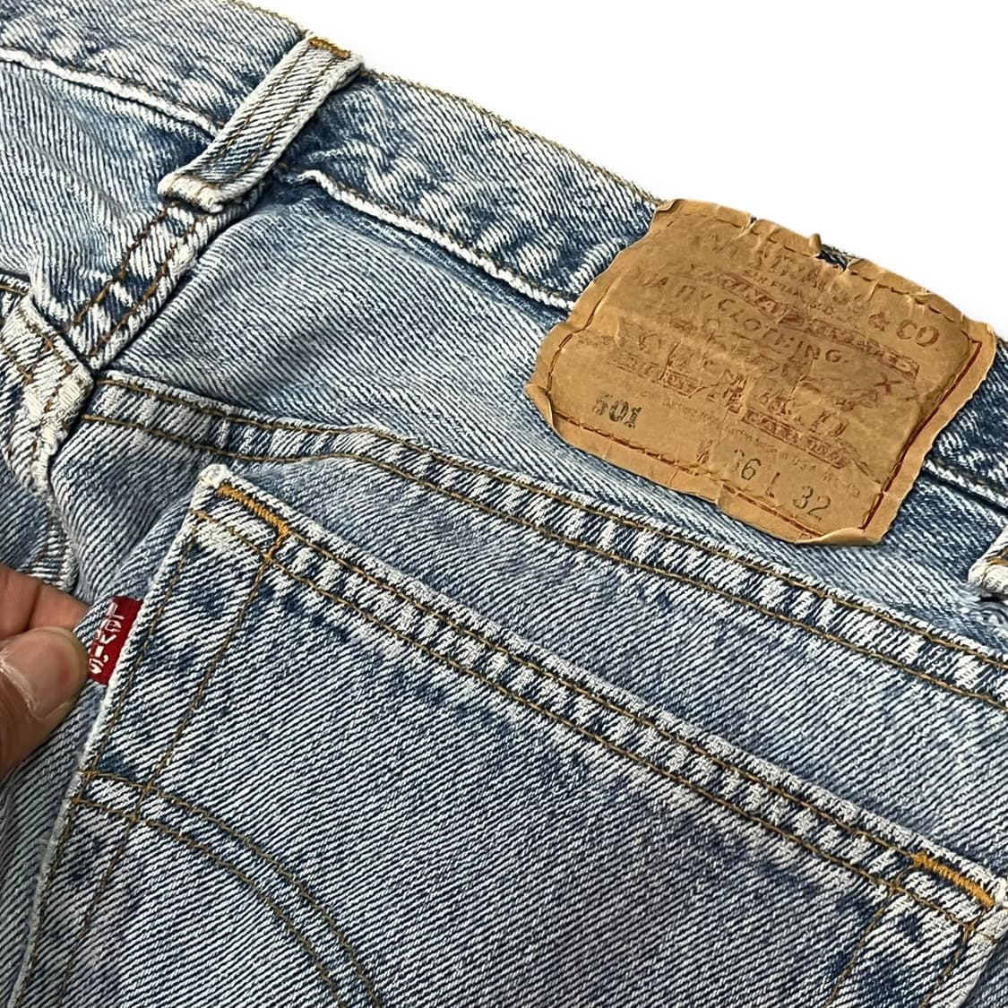  USA 리바이스 501 데님팬츠 y13949 상품이미지8