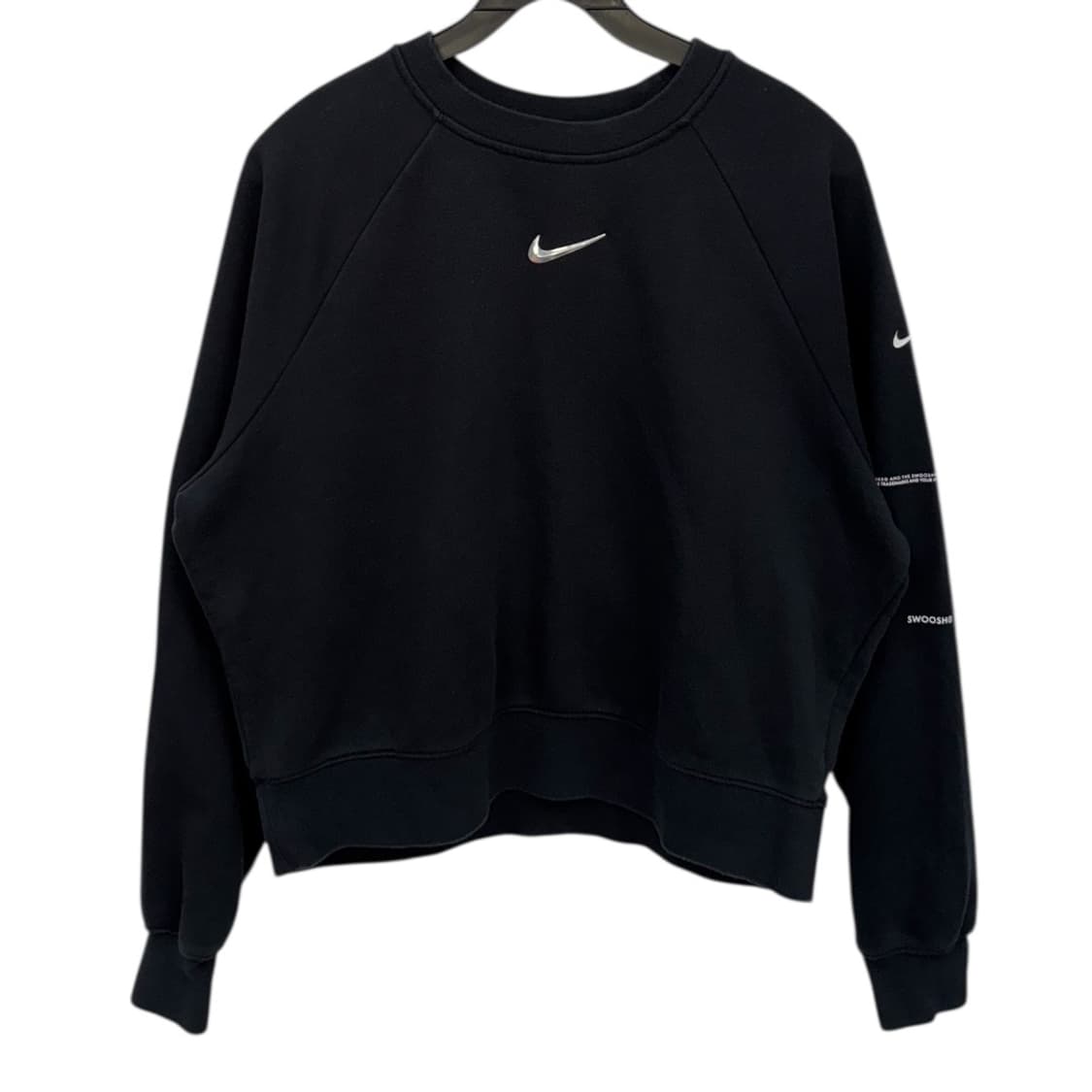 나이키 우먼 크롭 맨투맨 상품이미지1