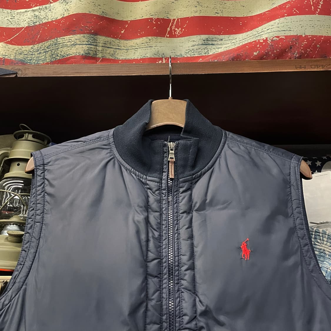 90s 폴로 랄프로렌 모크넥 다운 베스트 조끼 패딩 N57 상품이미지3
