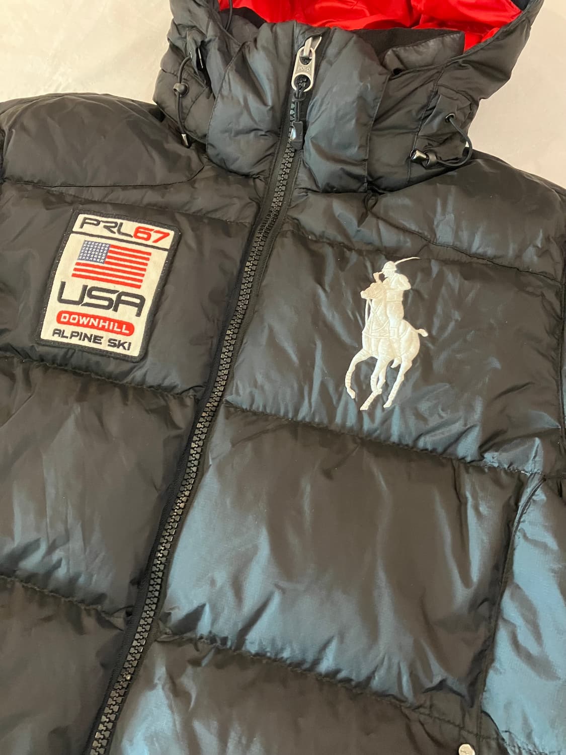 폴로 랄프로렌 빅포니 USA 성조기 패딩 상품이미지2