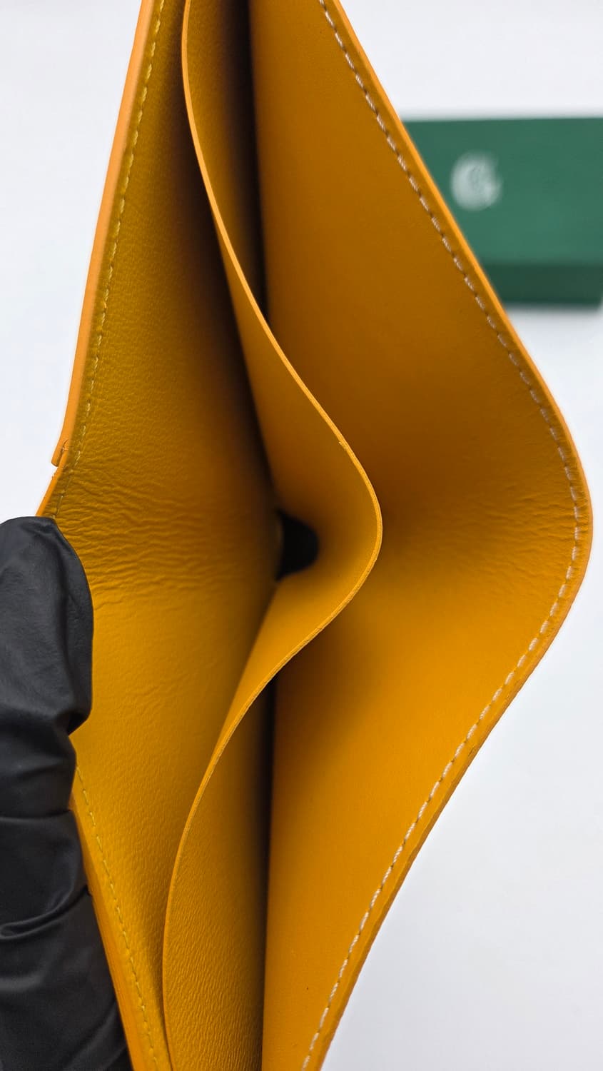 고야드 빅투와르 반지갑 옐로우 상품이미지5