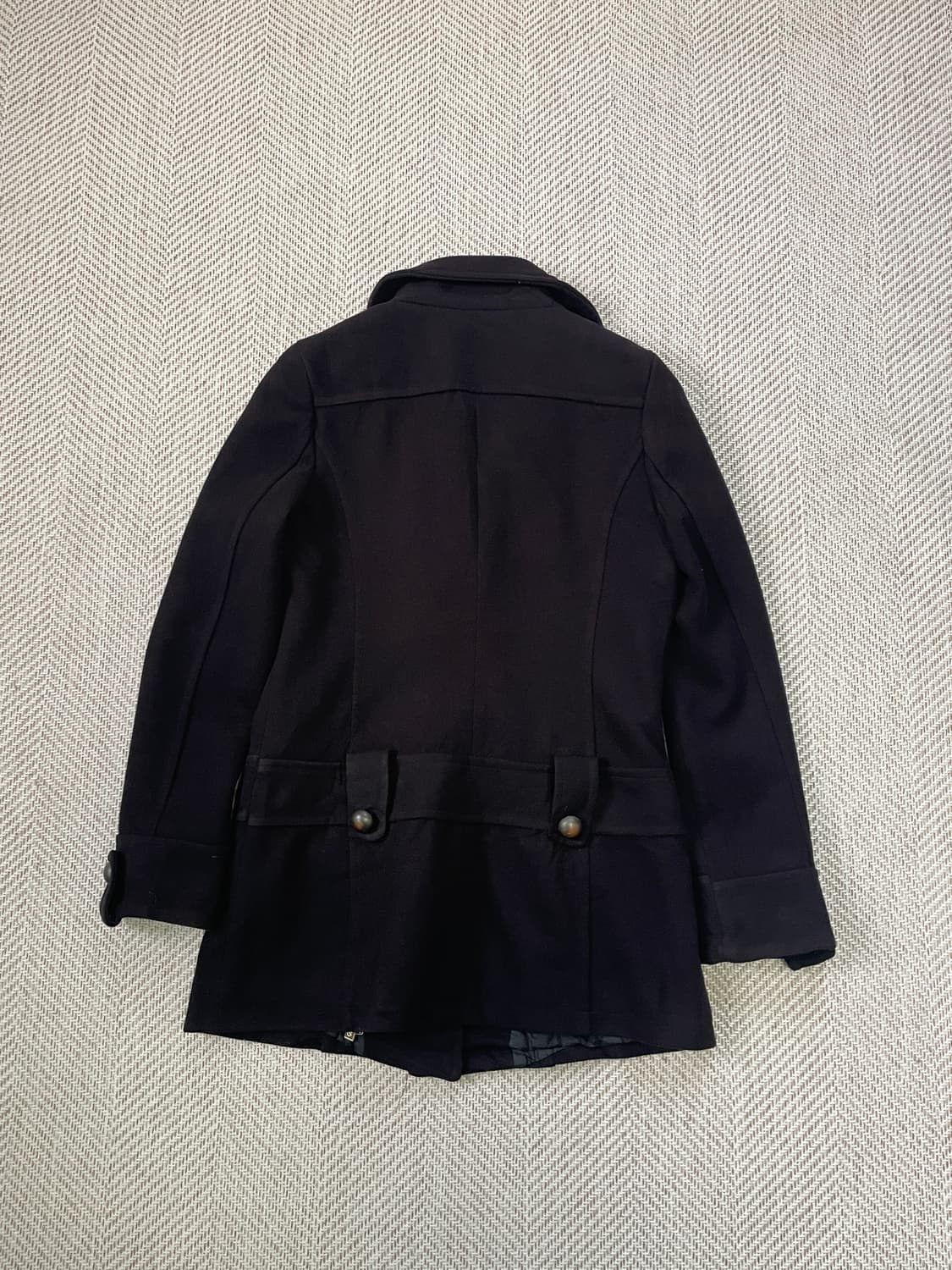 빈티지 클래식 더블 버튼 피코트 J03613 상품이미지5