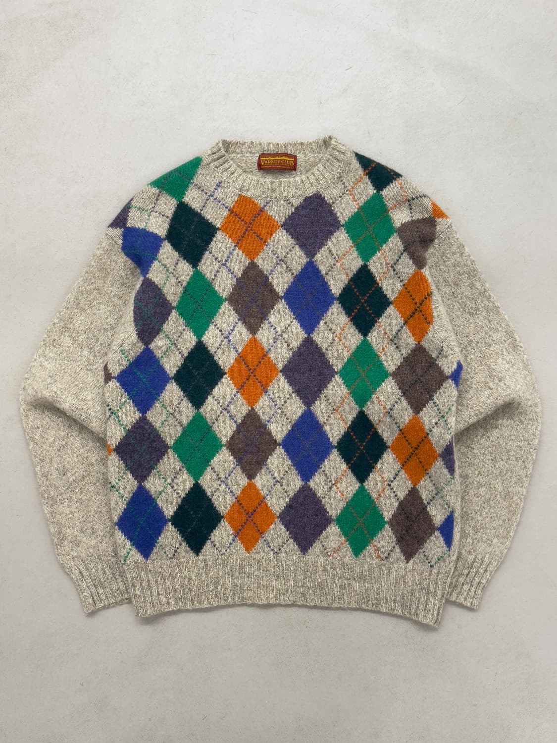 아가일 스웨터 상품이미지1