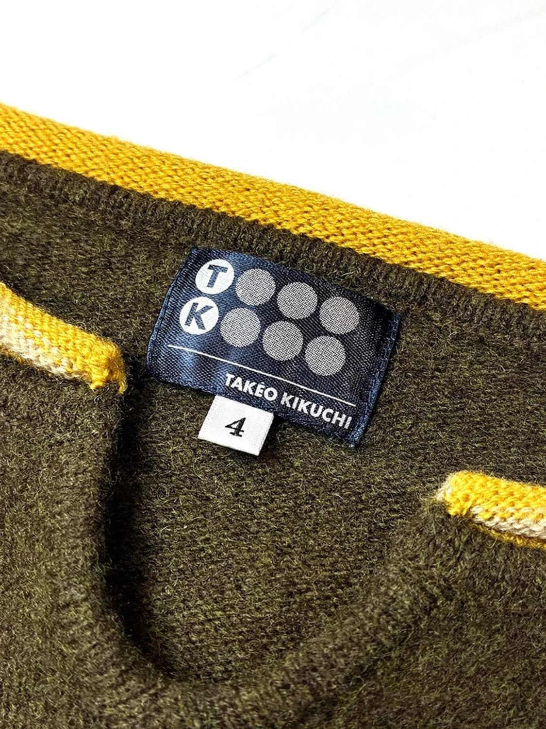 타케오키쿠치 00s 재팬 울 니트 PN5389 상품이미지6
