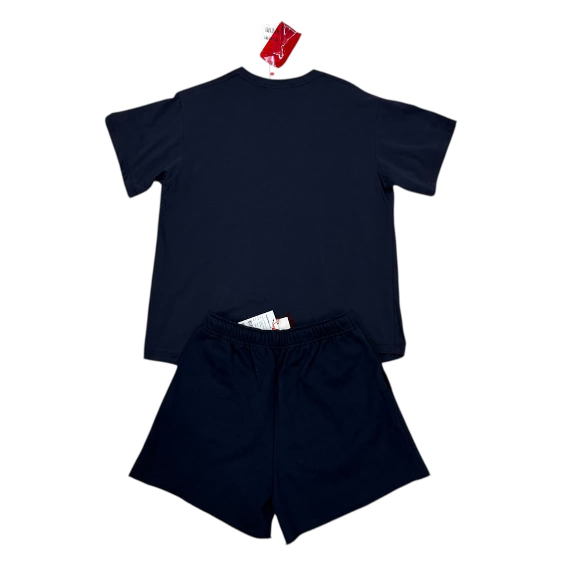 마르디메크르디 플라워 반팔 반바지 셋업 세트 네이비 상품이미지2