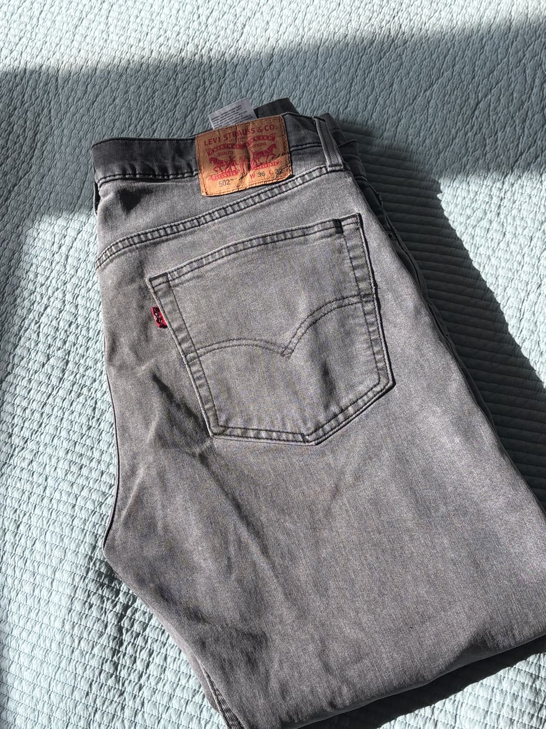 리바이스 502회색 청바지 W30 L30 상품이미지1