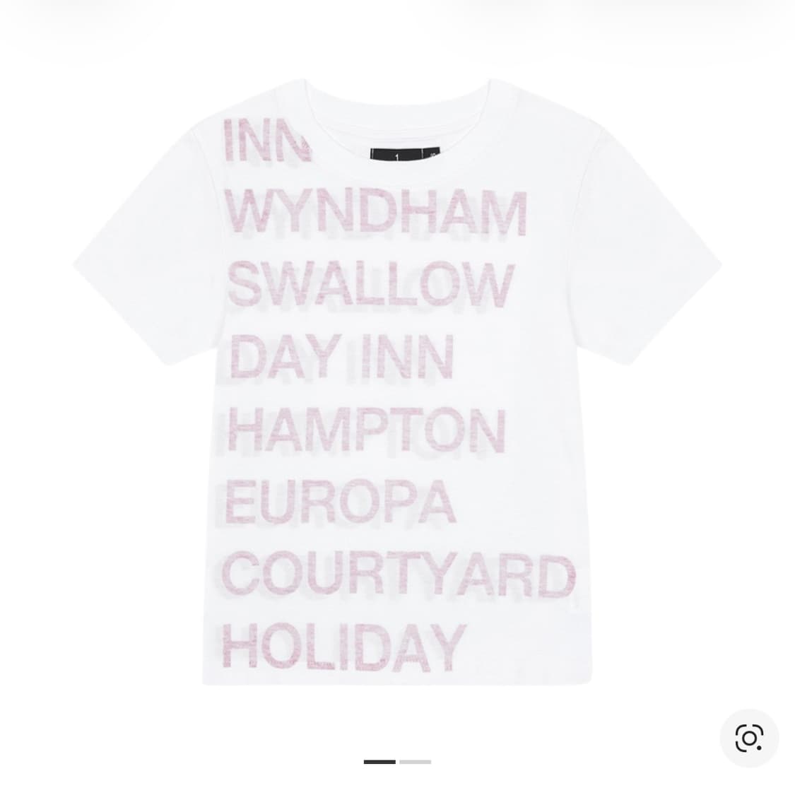 사파리스팟 우먼 1/2 하이웨이 인 티셔츠 반팔 화이트 레드 상품이미지1