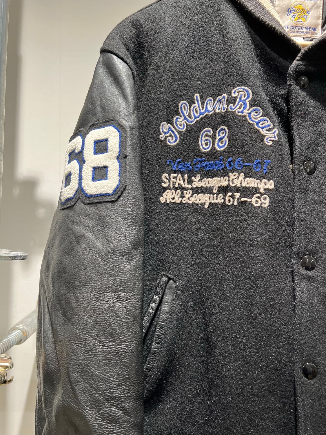 골든베어 usa 바시티자켓 상품이미지3