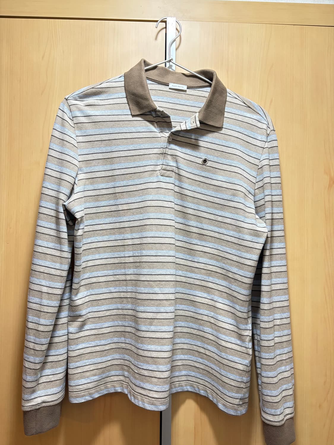 Saks potts Serena polo brown stripe 상품이미지3