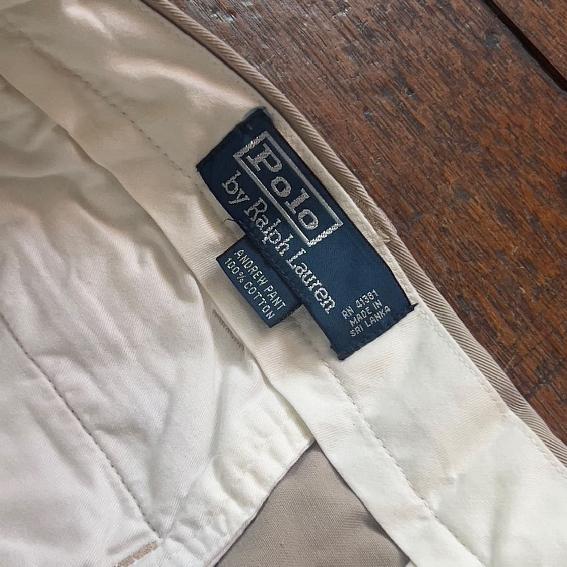 폴로 랄프로렌 앤드류핏 치노팬츠 34X30 상품이미지3