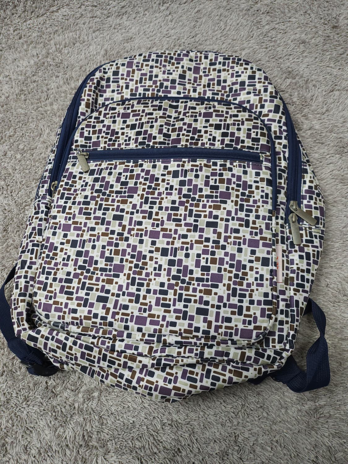 모던한 패턴 백팩 상품이미지4