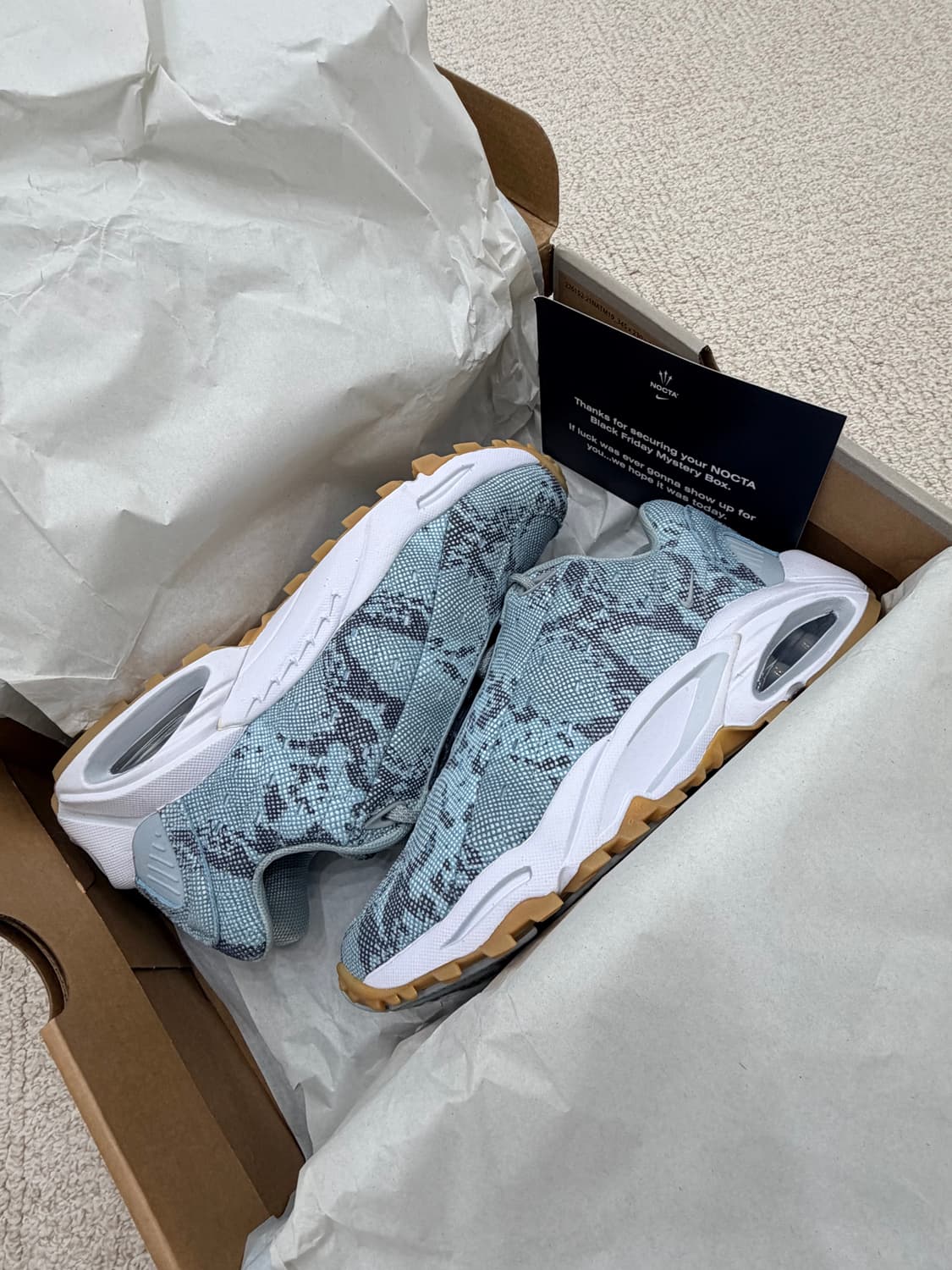 나이키 x 녹타 드레이크 핫스텝 퍼미스 250 새상품 상품이미지1