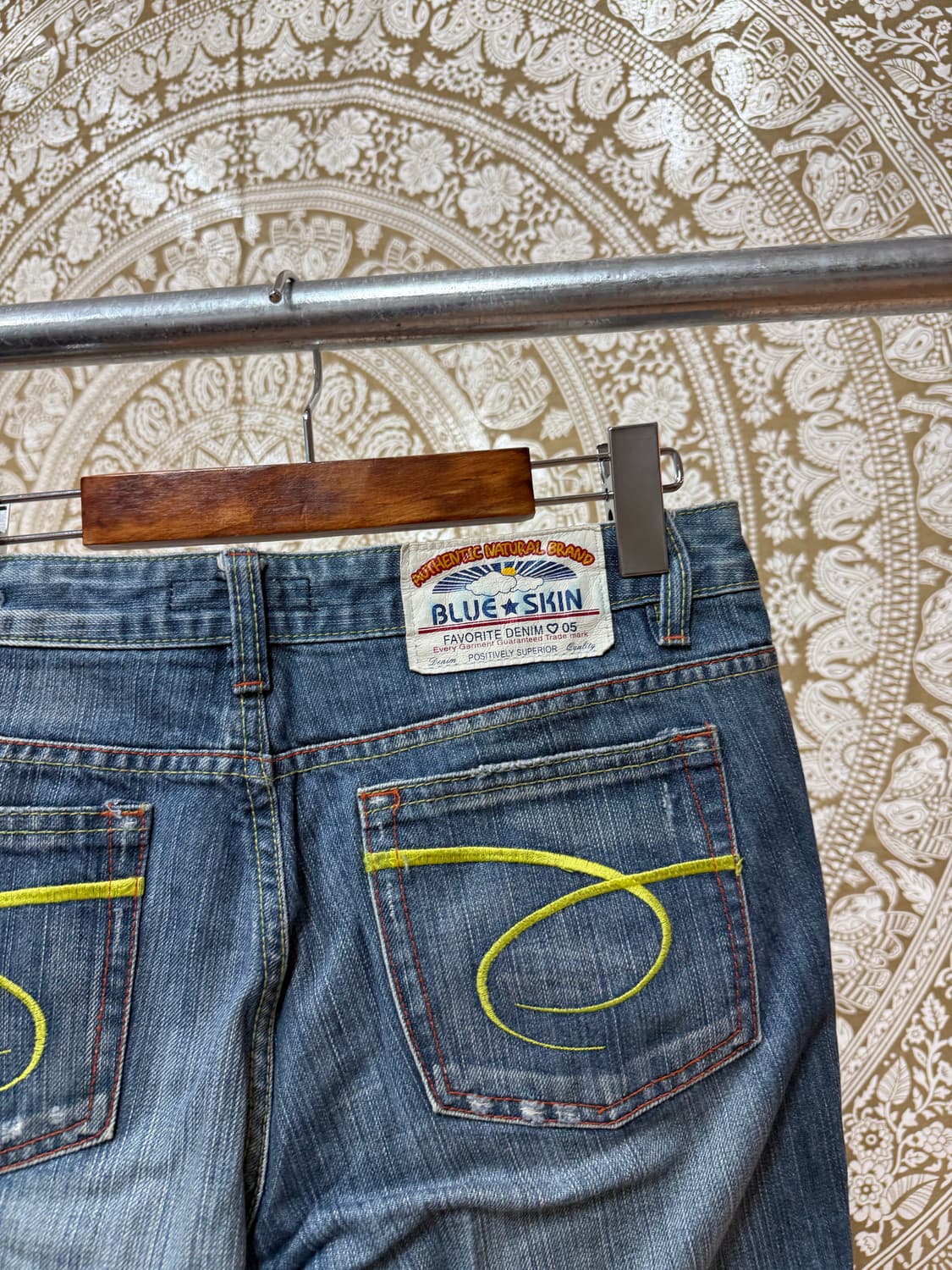 빈티지 워싱 부츠컷 데님팬츠 (Z1039) 상품이미지5