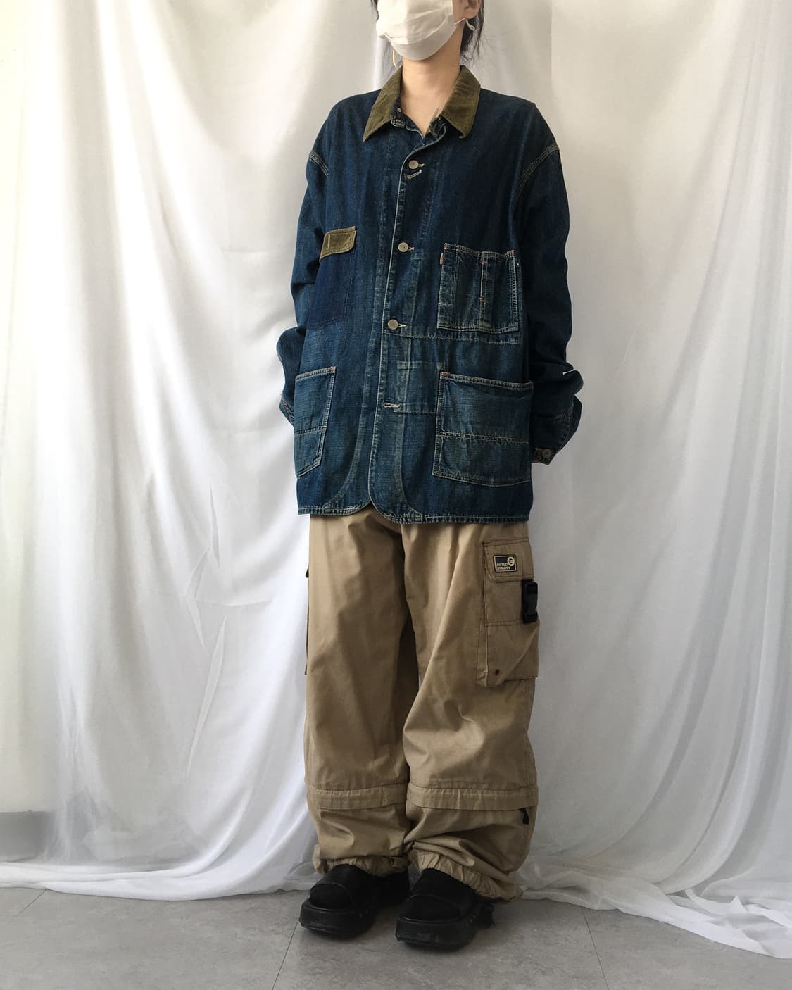 Collar point denim work jacket 상품이미지9