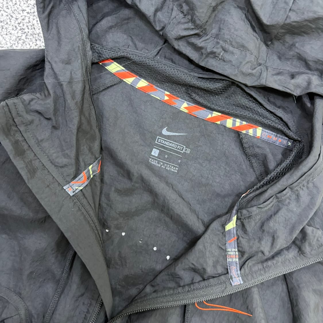L 나이키 Nike 후드 바람막 자켓 0602J2 상품이미지3