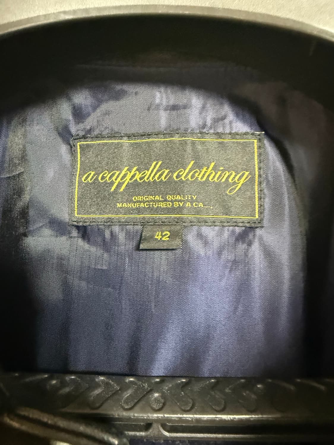 아카펠라클로딩 램스킨 1st 대전판 자켓 42사이즈 상품이미지4