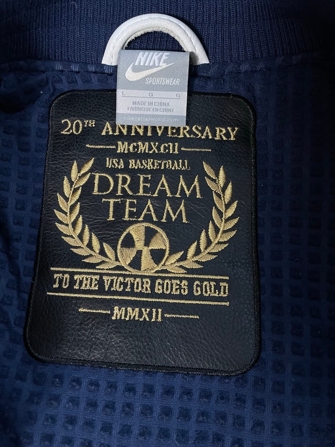 [L] 나이키 NSW 드림팀 20th 디스트로이어 바시티 자켓 2012 상품이미지9