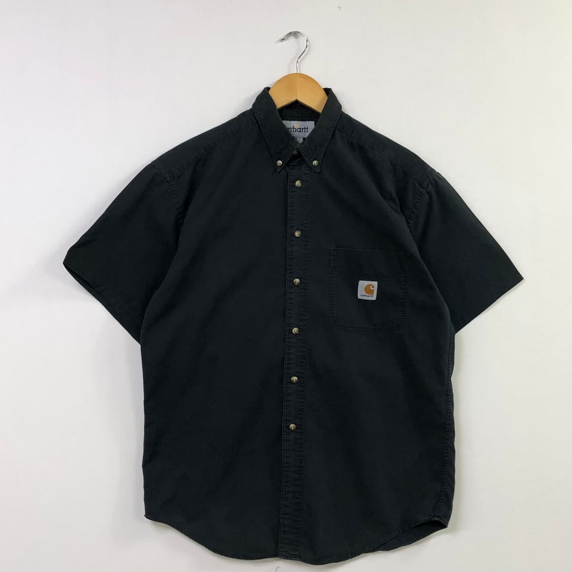 L 칼하트 블랙 워크 셔츠 상품이미지2