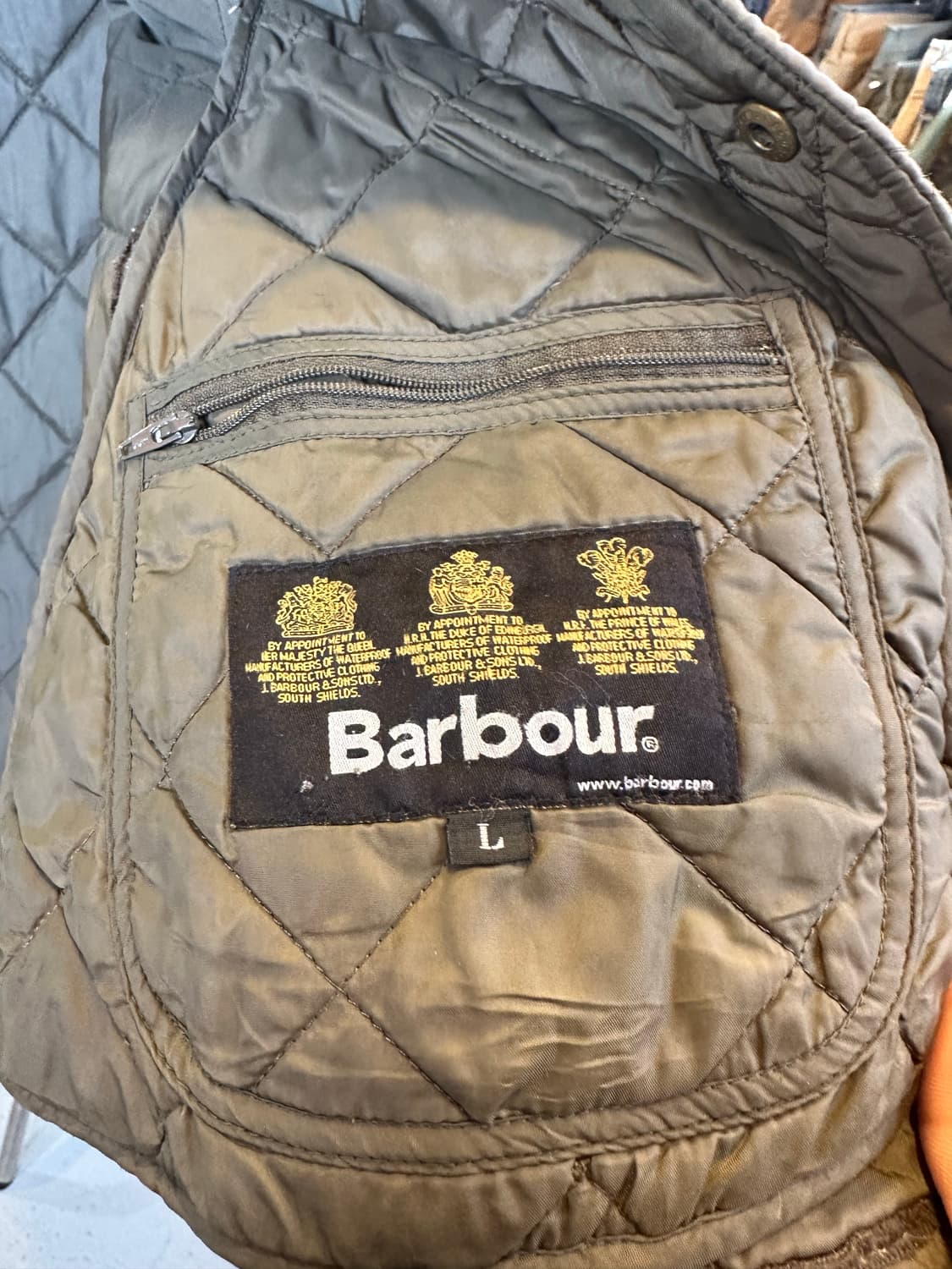 바버 리더스데일 Liddesdale 퀄팅 자켓  상품이미지9