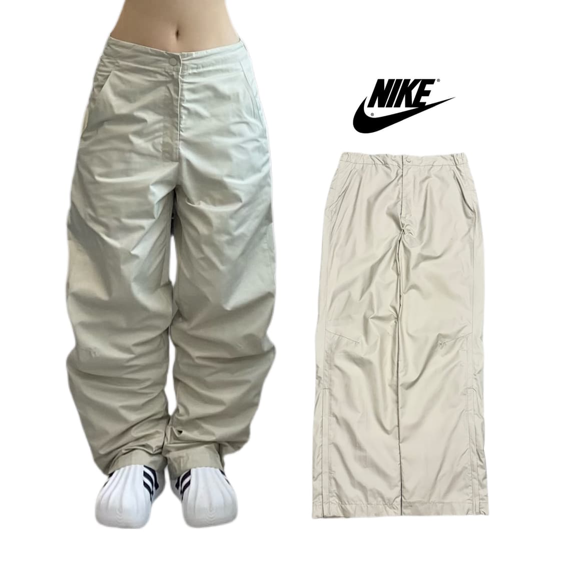 나이키 00s 스우시 올드스쿨 바람막이 트랙팬츠 상품이미지1