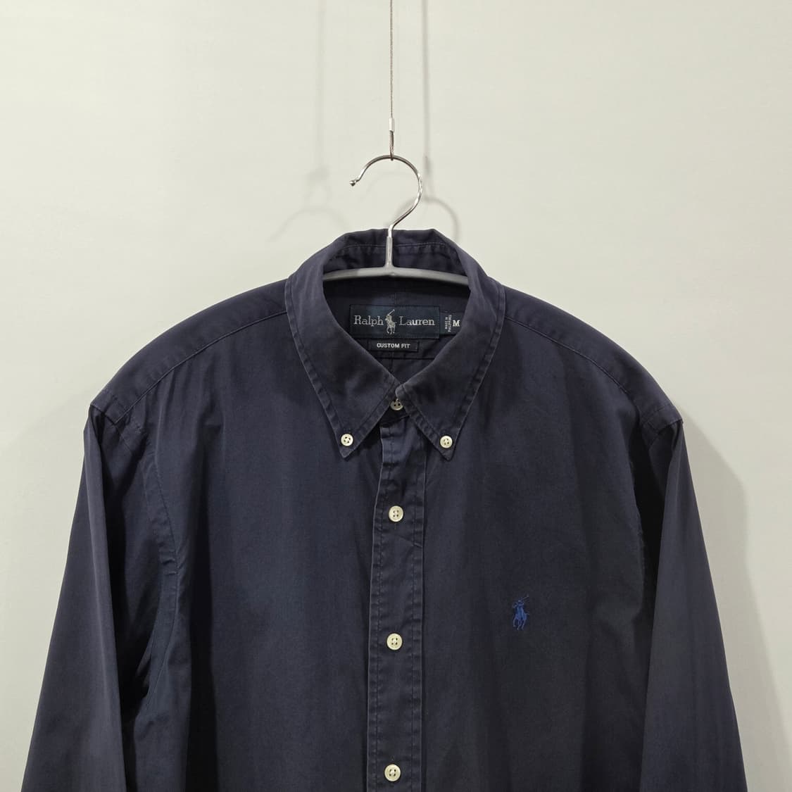 폴로랄프로렌 버튼다운 솔리드 셔츠 M 상품이미지2