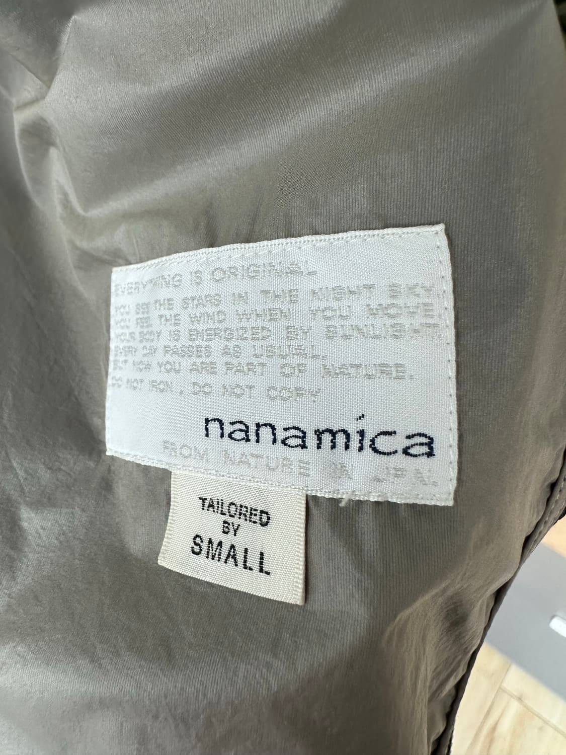 나나미카 나일론 재킷 s 상품이미지2