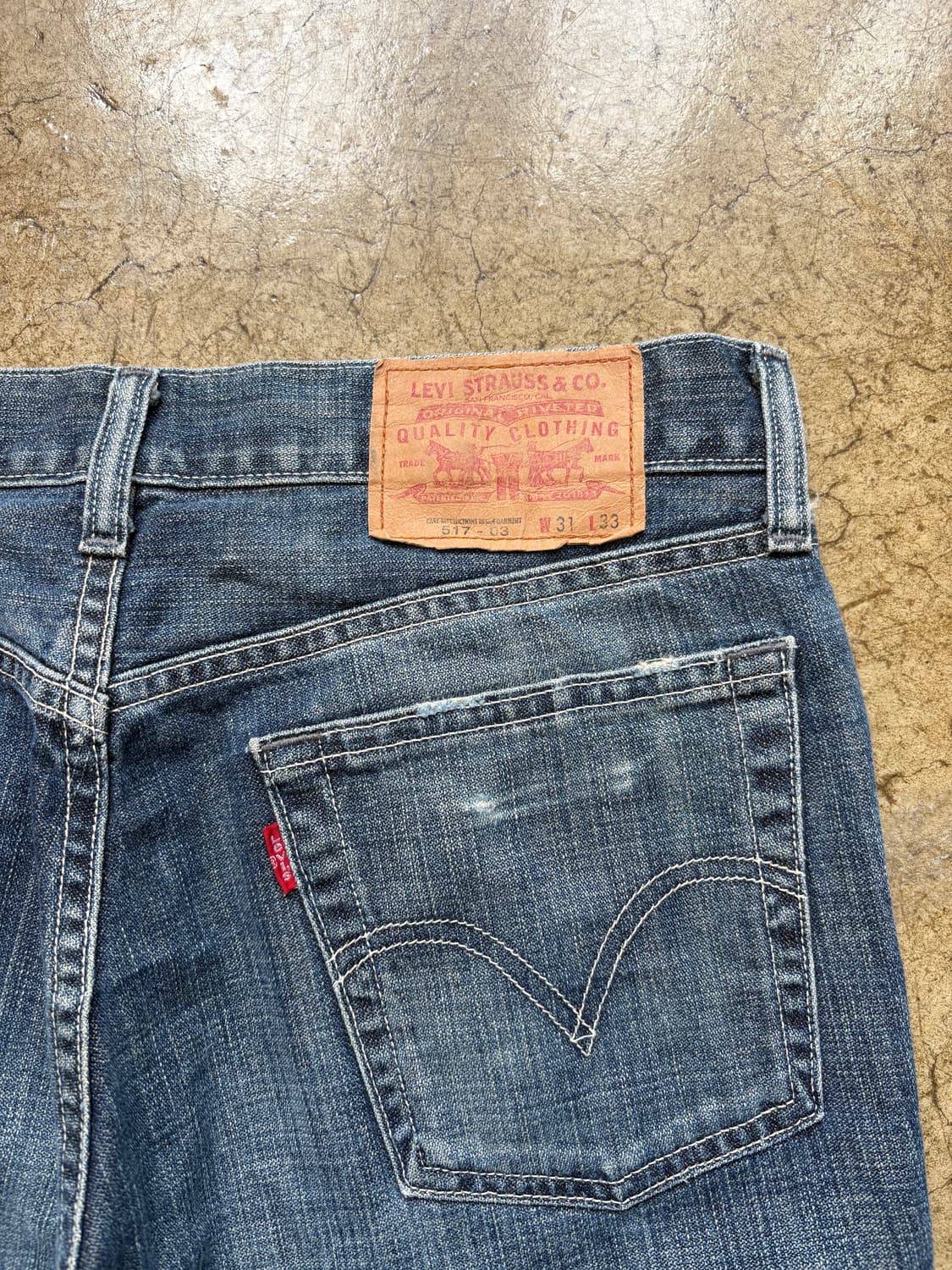 00s 04년도 리바이스 517 데님 상품이미지5