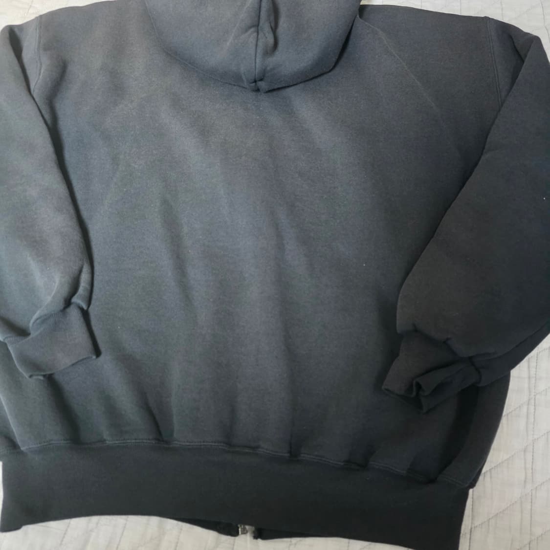 [XL] 90s 빈티지 러셀 애슬레틱 후드집업 블랙 ver. 집크랙 상품이미지5