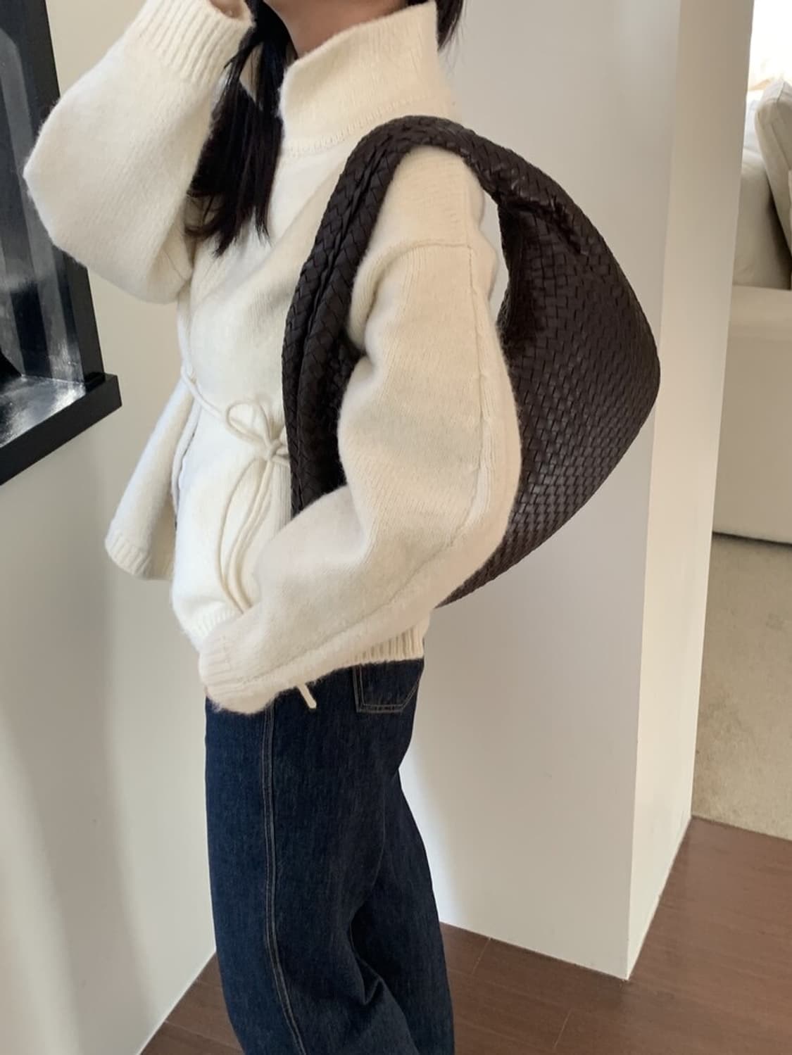 보테가베네타 호보백 초코브라운 상품이미지2