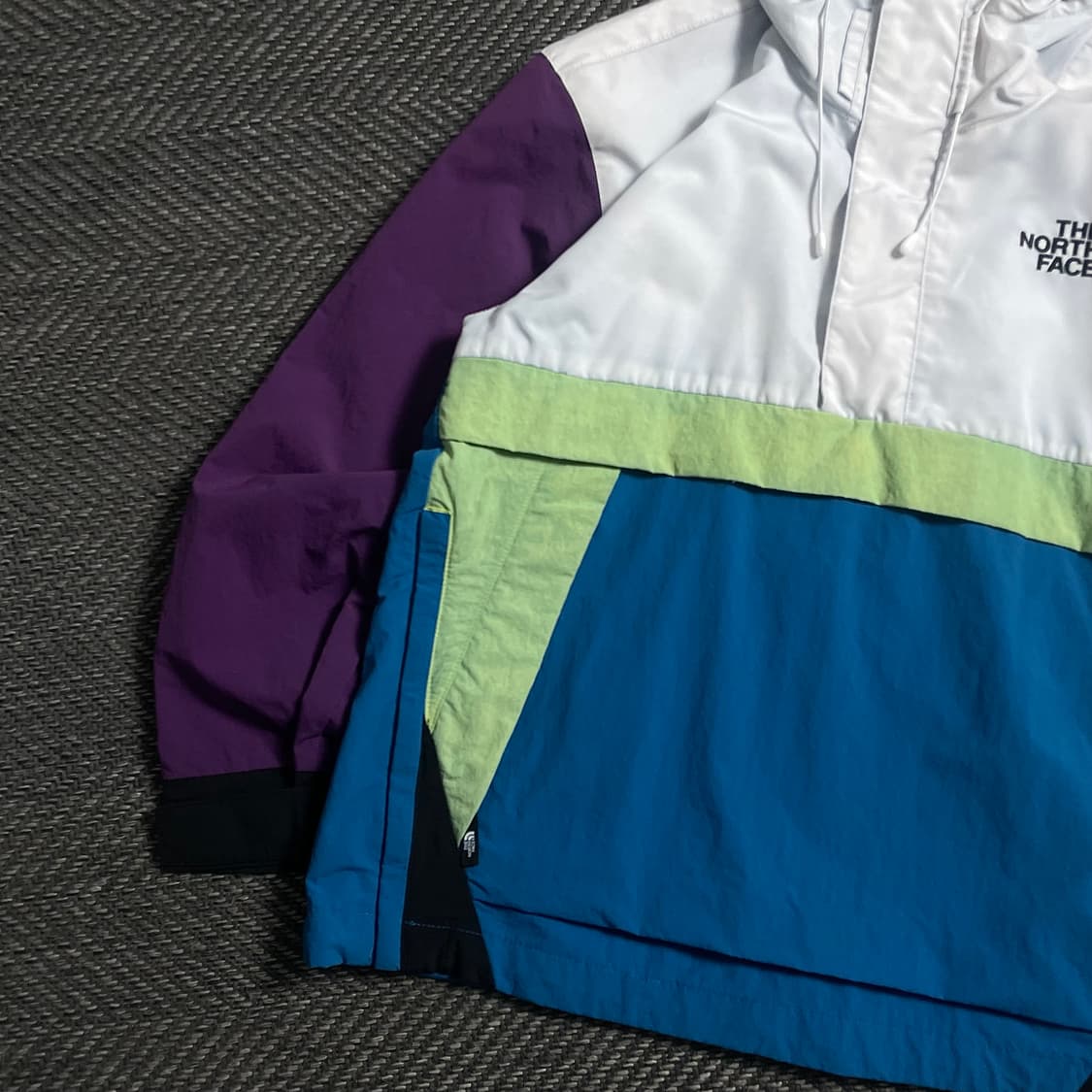 노스페이스 컬러블럭 마운틴 아노락 바람막이y 4689 상품이미지3
