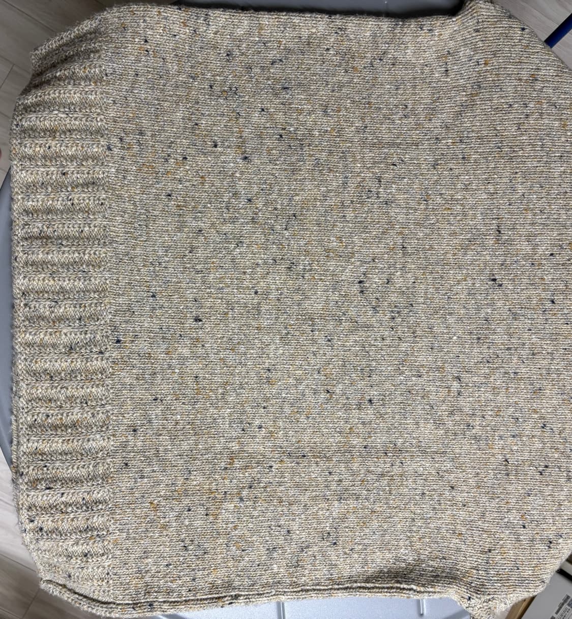 (XL) JW앤더슨 유니클로 베이지 니트 스웨터 상품이미지4