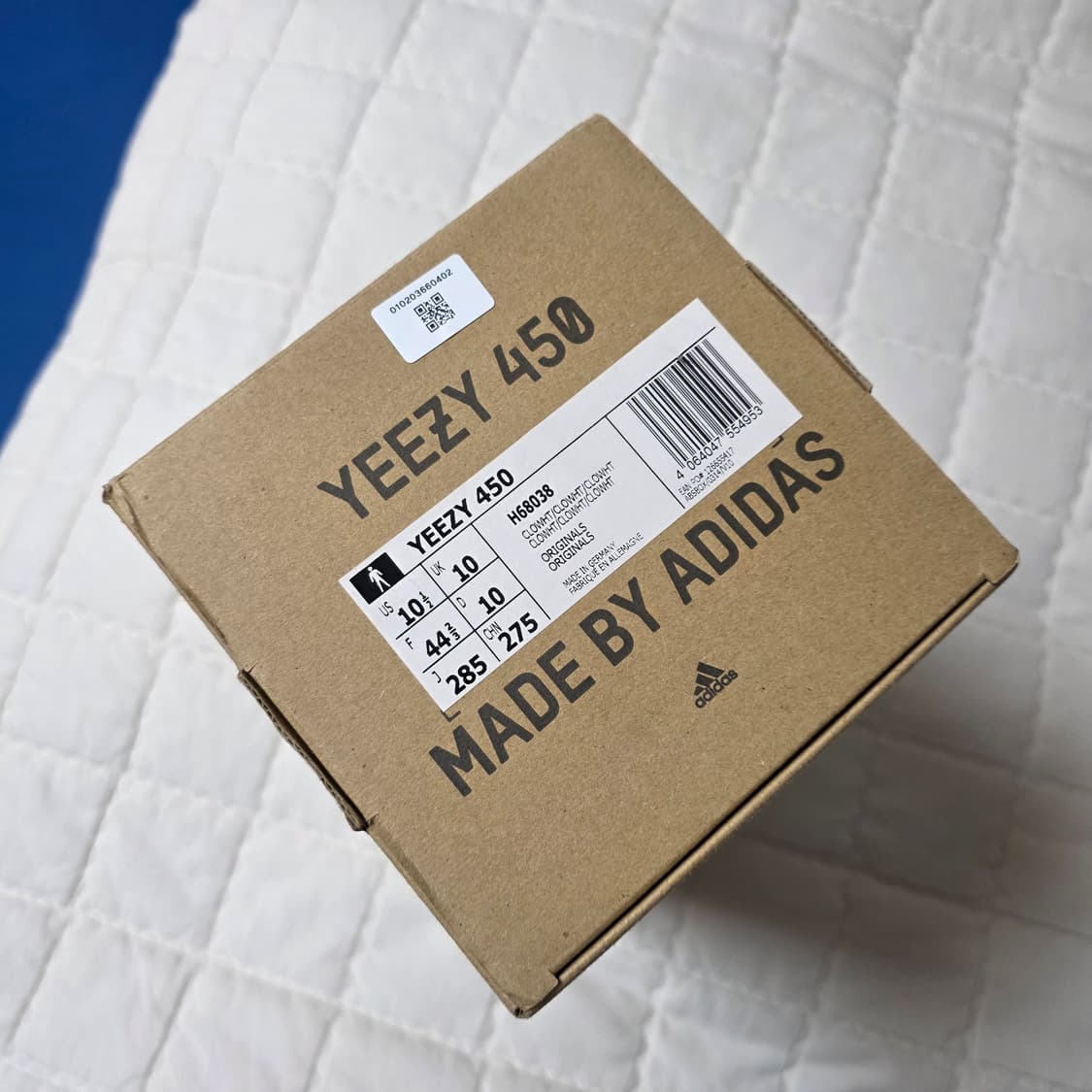 (중고) 아디다스 이지 450 클라우드 화이트 285사이즈 상품이미지8