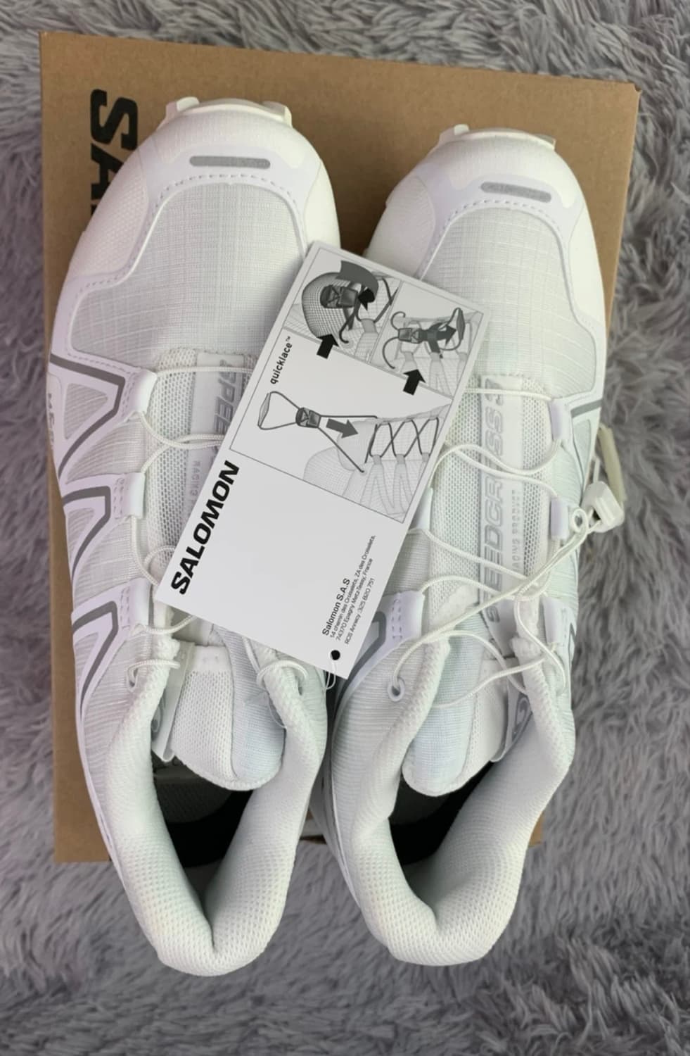 살로몬 스피드크로스3 화이트 상품이미지2
