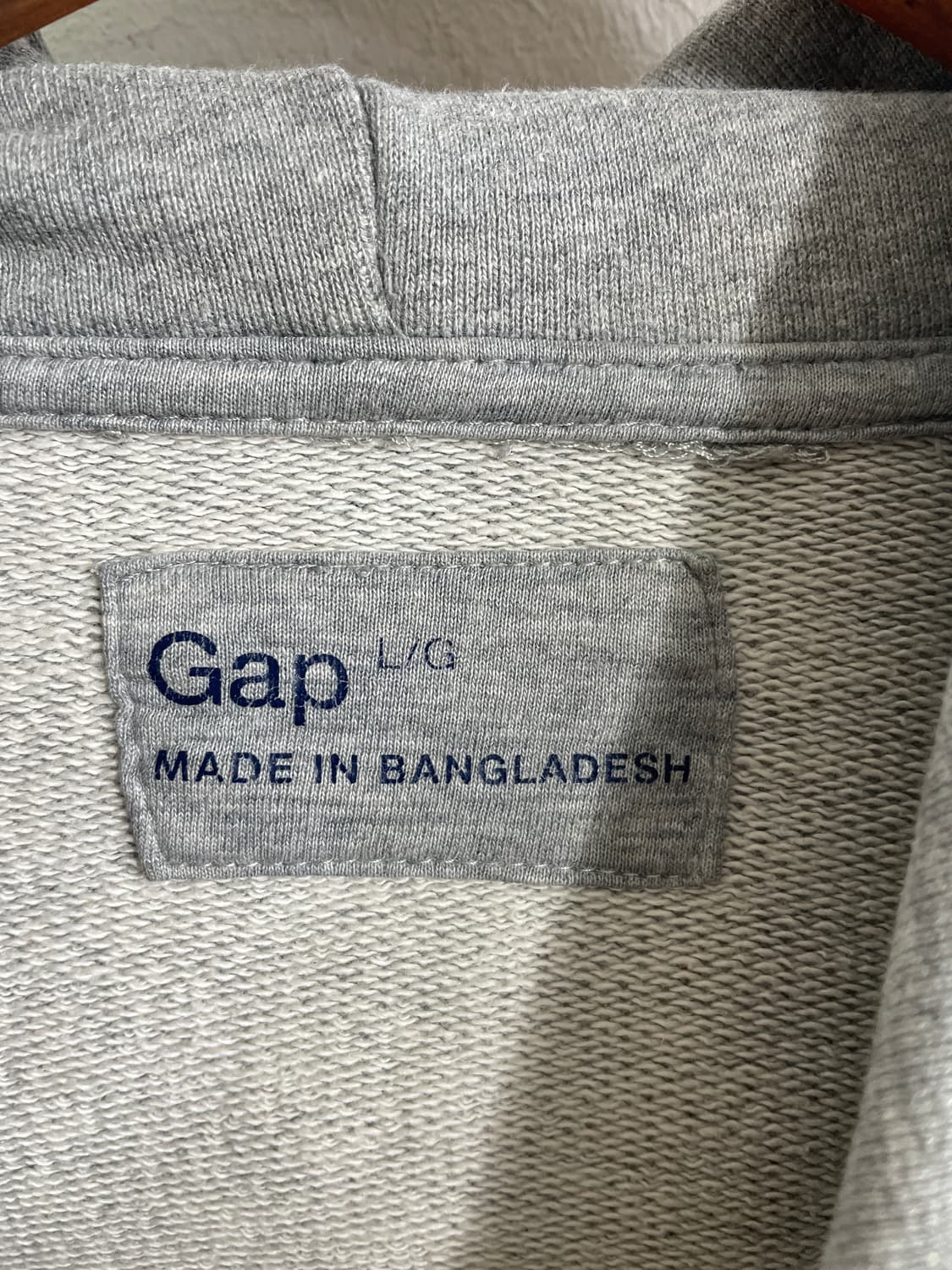 🇬🇧 갭 런던 유니언잭 그레이 후드티 상품이미지6