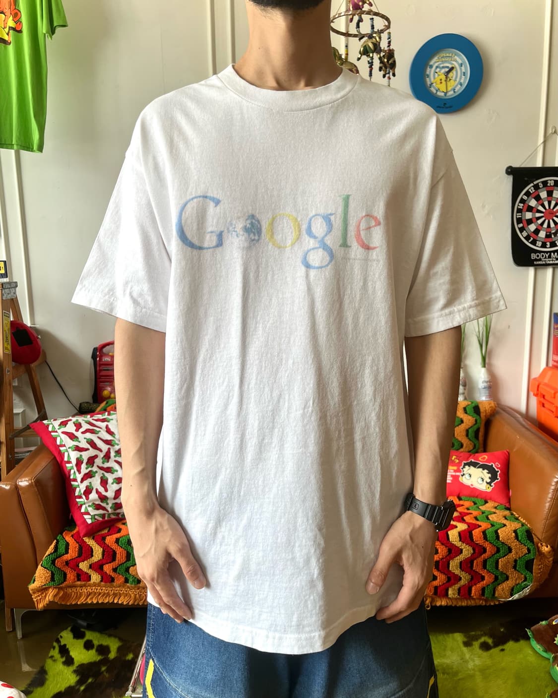 2001年 Google "Earth Day" Promo T-Shirt 상품이미지3
