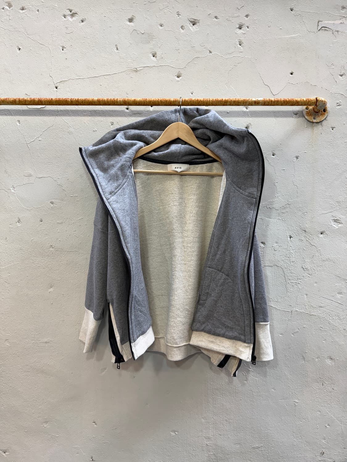 avie 오버핏 후드파카 상품이미지6