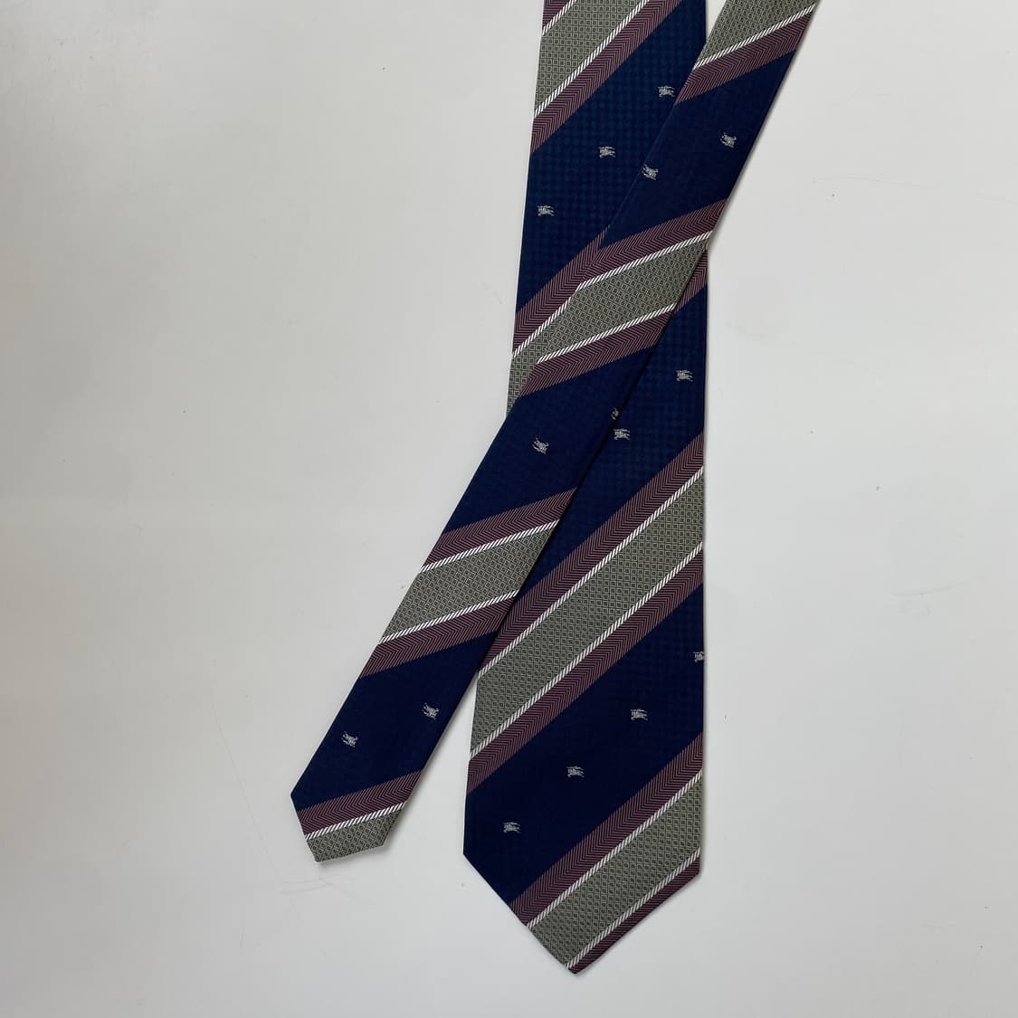 버버리 (Burberrys) 모노그램 정품 명품넥타이 상품이미지2