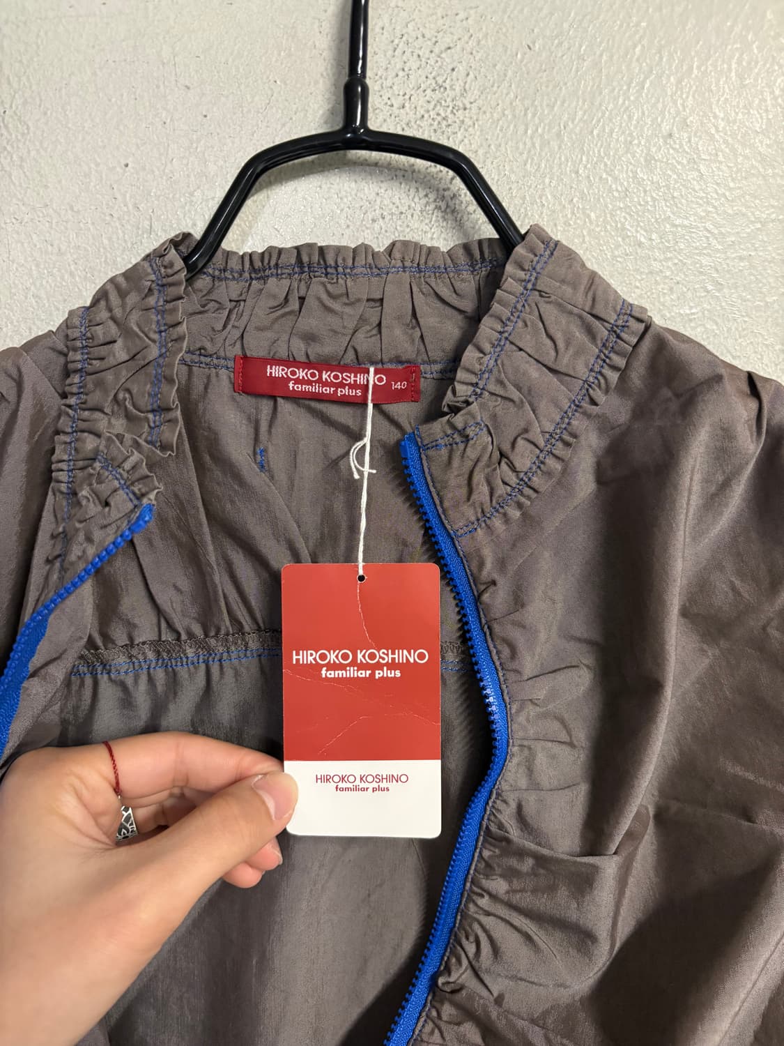 HIROKO KOSHINO shirring windbreaker  상품이미지7